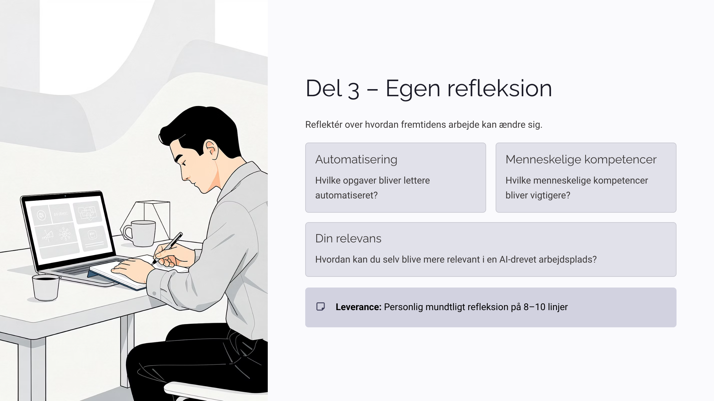 Del 3 egen refleksion